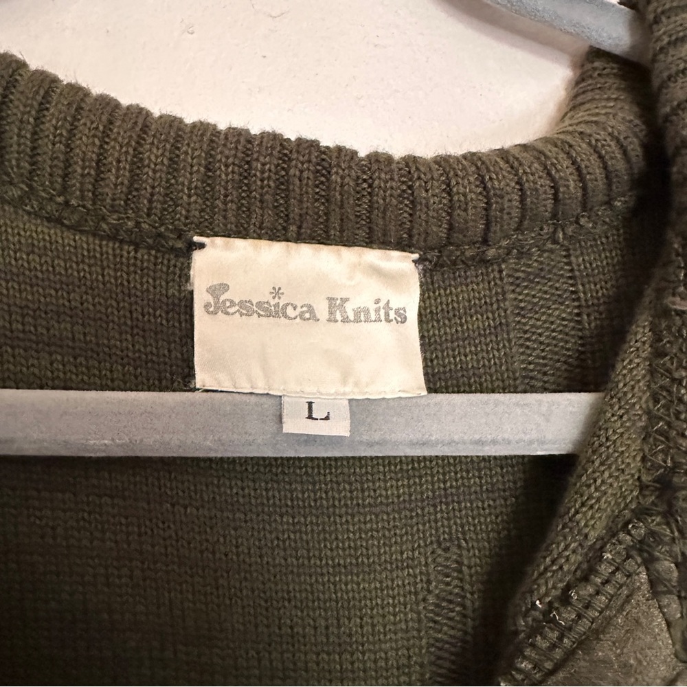 Jessica Knits Patchwork Cardigan - Picture 4 of 5